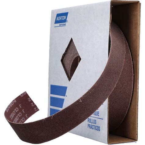 Norton X Yd Grit Aluminum Oxide Shop Roll Msc Direct