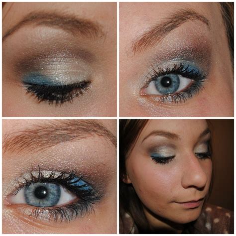 Brown Blue Makeup Using Naked Palette Naked Blue Eyes Makeup Blue Makeup Naked