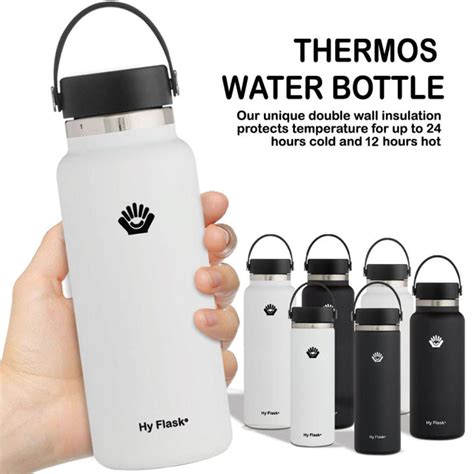 For Hydro Oz Flask Tumbler Hot And Cold Large Capacity Stainless Steel Thermos Portable