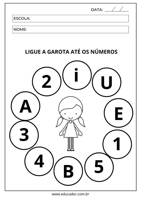 Alfabetizar Atividades Para Educação Infantil 5 Anos Para Imprimir
