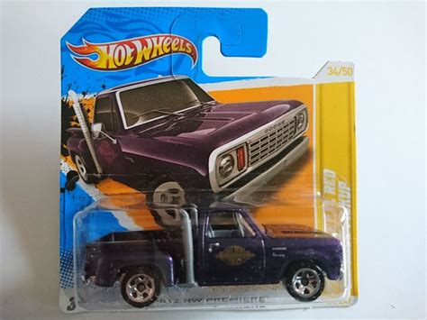 2012 DODGE D Serie 1978 Lil Red Express Pickup Hot Wheels Hot Wheels Hot Sammlung