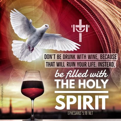 Be Filled With The Holy Spirit I Live For JESUS