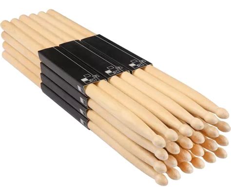 Palillos Baquetas Madera Bater A A B X Pares