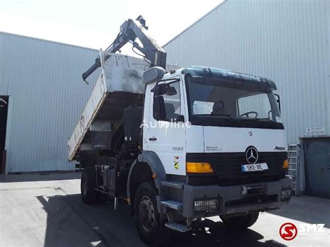 Mercedes Benz Atego 1828 4x4 Dump Truck For Sale Belgium Bree FL36057