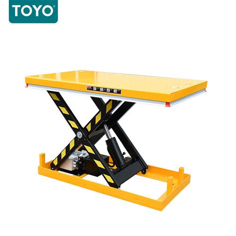 Portable Industrial Lift Tables Hydraulic Small Scissor Lift Table For