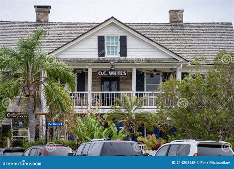 Oc Whites Restaurante St Augustine Fl Usa Imagen De Archivo Editorial