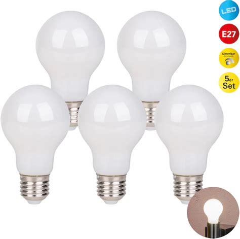 Black Friday Näve Led Leuchtmittel Daffy« E27 5 St Warmweiß 5er