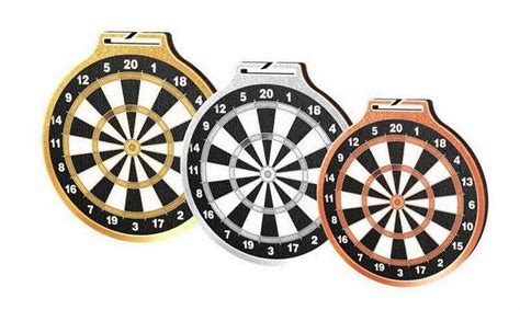 Medaille Mdawr M Darts Pokale Bauer