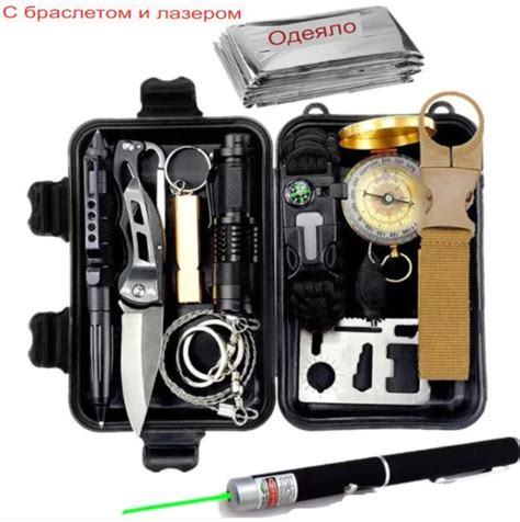Набор для выживания в экстремальных условиях в кейсе 13 в 1: продажа ...