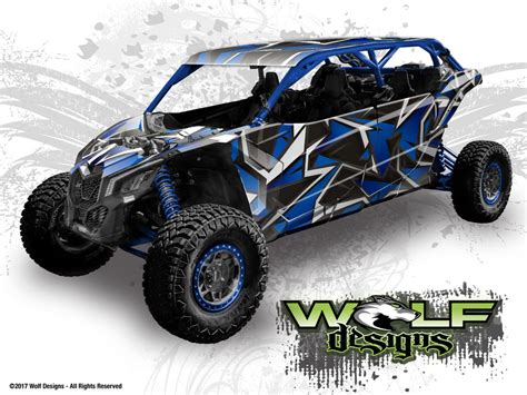 Can Am Maverick X3 Max Utv Graphics Wrap Kit