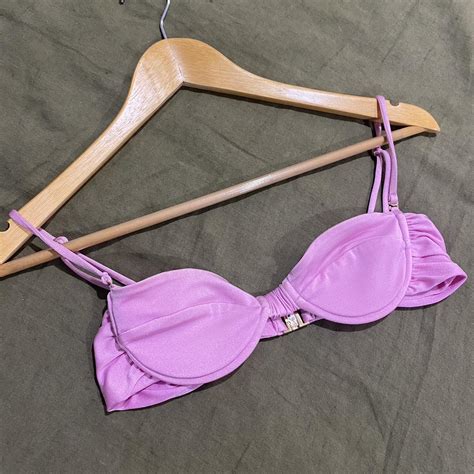 Sommer Swim Balconette Bikini Top In Pink SOLD Depop