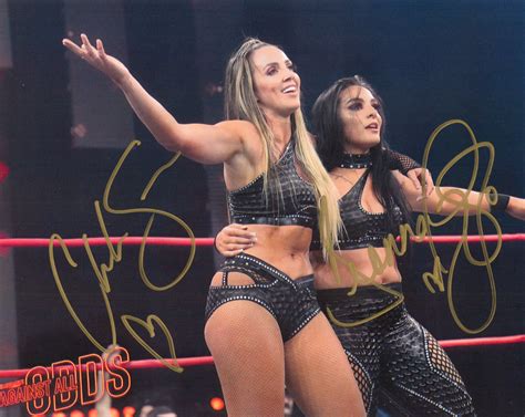 Deonna Purrazzo & Chelsea Green dual signed 8x10 Photo – Signed By