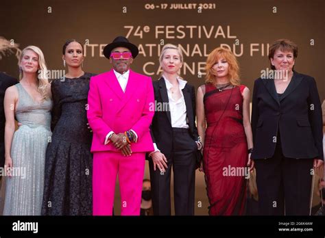 Cannes France July Spike Lee Mati Diop Melanie Laurent