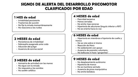 Signos De Alerta Del Desarrollo Psicomotor Khie Lr Udocz