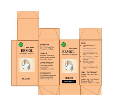 kemasan sekunder elixir