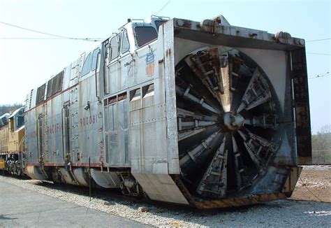 Union Pacific Rotary Snowplow Museum Of Transpor Flickr