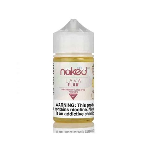 Lava Flow Ice Ml Short Fill By Naked E Liquids Uk