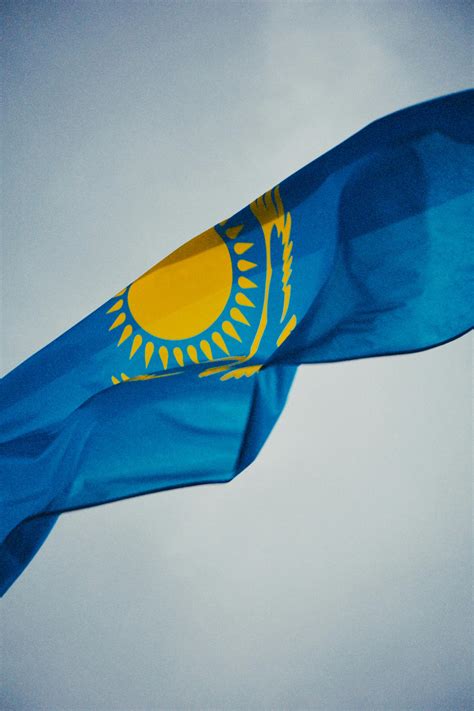 флаг Казахстана · Бесплатные стоковые фото
