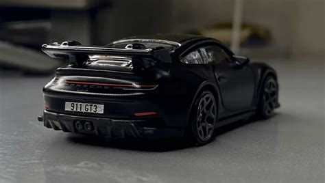 Машинка Базова Hot Wheels Porsche GT Factory Fresh HCX Black купити в інтернет