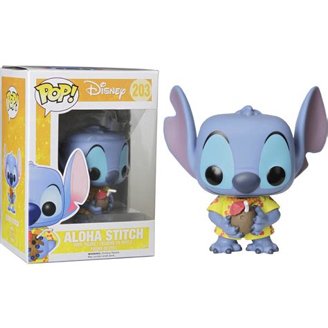 Funko Pop Aloha Stitch Hot Topic Exclusive Vinyl Figure Walmart