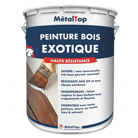Peinture Bois Exotique Metaltop Vert Pin Ral 6028 Pot 1l