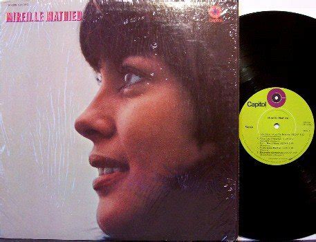 Mathieu Mireille Self Titled Vinyl LP Record French World Music