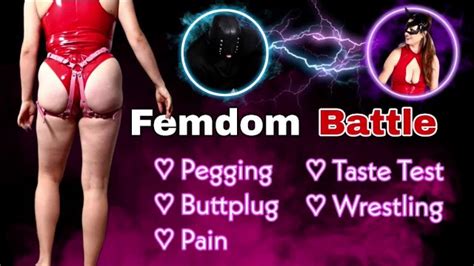 Femdom Battle Arena Mixed Wrestling Pegging Taste Test BDSM Bondage FLR Real Homemade MILF Stepmom