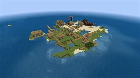 This is my favorite survival island (Seed: 1429753401291899097) : r/minecraftseeds