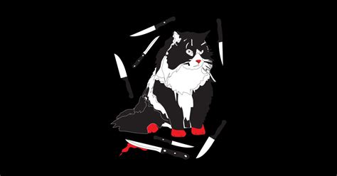 Killer Pussy Cat Sticker TeePublic