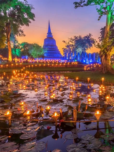 Loy Krathong Lantern Festival In Sukhothai Dates Events