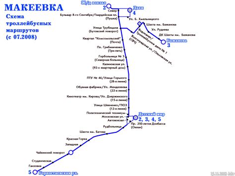 Макеевка — Карты и схемы — Фото — Городской электротранспорт