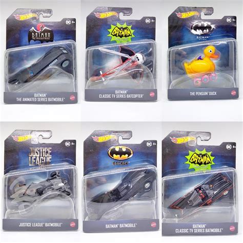 Jual Hot Wheels Batman The Animated Tv Series Batmobile Classic Batcopter Justice League Penguin