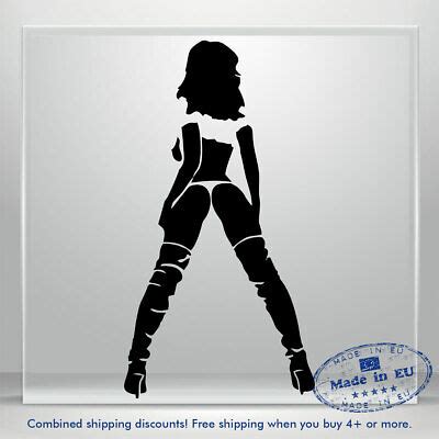 Adult Sexy Decal Hot Girl Pinup Funny Car Bumper Window Vinyl Sticker Decalgirl Ebay