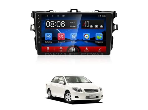 Toyota Corolla Axio 2006 2012 Android Screen Panel IPS Display 9 Inch