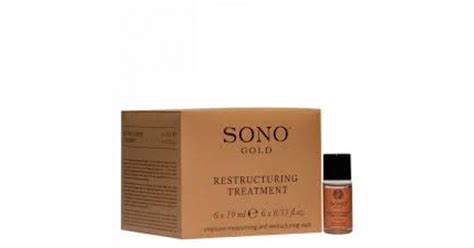Филър ампули за възстановяване и реконструкция на косата SONO GOLD ...