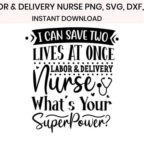 Labor And Delivery Nurse At Your Cervix Svg Etsy