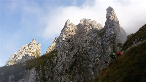 Grigna Meridionale O Grignetta Cresta Segantini Alpinismo