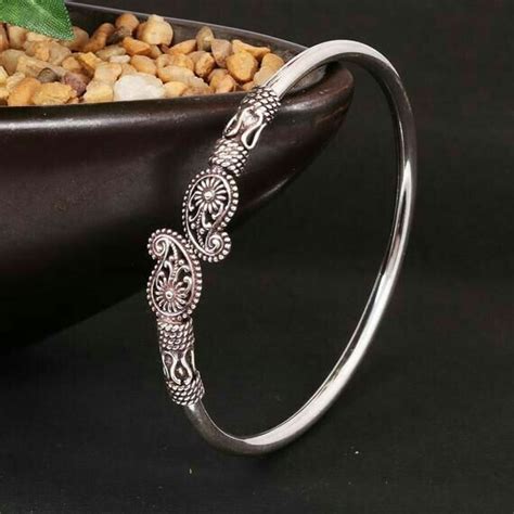 Womens silver bracelet | Classic silver jewelry, Silver bracelet ...