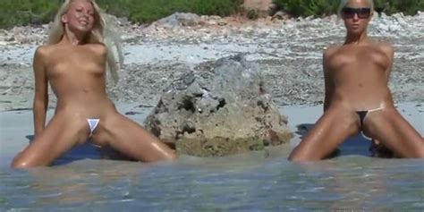 Micro Bikini On The Beach Tnaflix