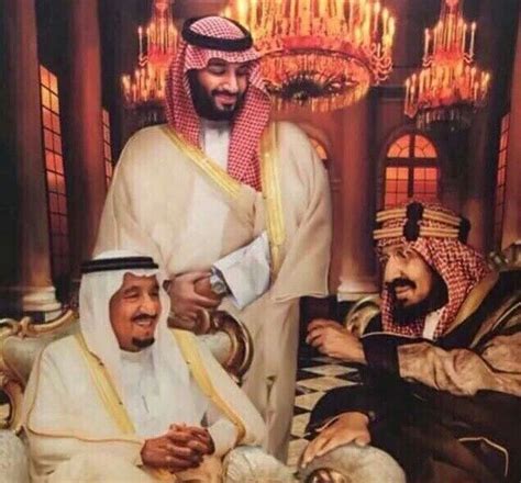 الملك المؤسس والملك سلمان والأمير محمد بن سلمان