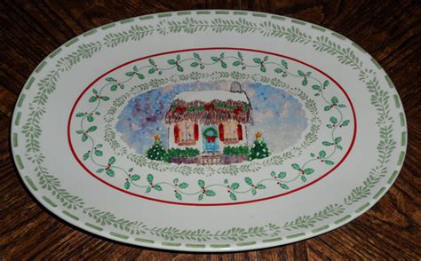 Pfaltzgraff Circle Of Kindness Merriweather Christmas 15 Platter