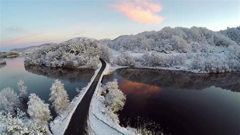 A dark lake during winter in Stavanger, Norway : r/MostBeautiful