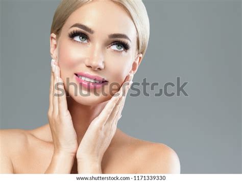 Eyes Woman Beautiful Blonde Skin Care Stock Photo 1171339330 Shutterstock