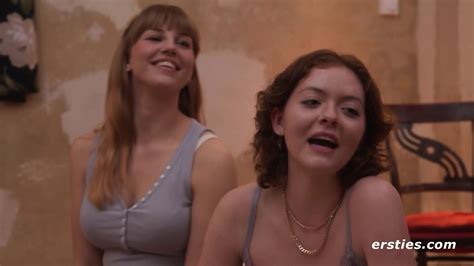 Ersties 3 Girls Pamper Hot Blonde With A Strapon