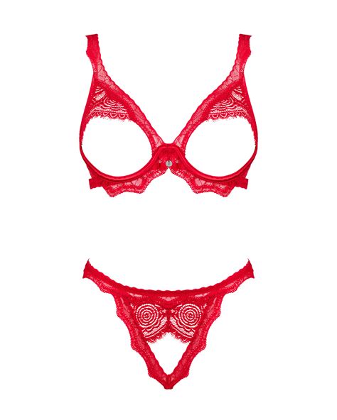 Daring Red Set Lingerie Erotic Lingerie Sexy Lingerie Sets Valentine S Day Women S Day