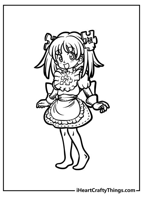 Details 82 Cute Coloring Pages Anime Latest In Cdgdbentre