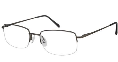 Aristar By Charmant Ar30700 Eyeglasses Men S Semi Rim Rectangular Optical Frame