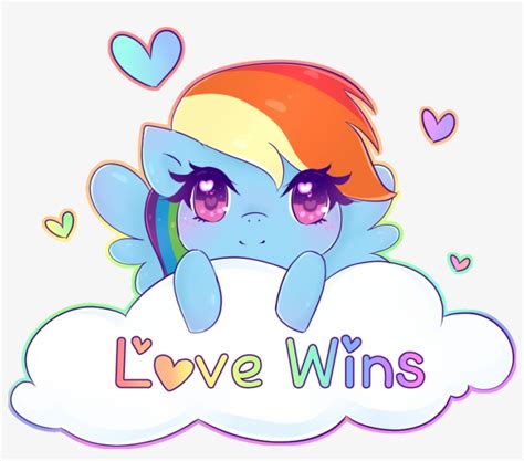 Nekocakeart Cloud Cute Gay Pride Heart Lovewins Cute Lgbt Rainbow Heart Transparent Png