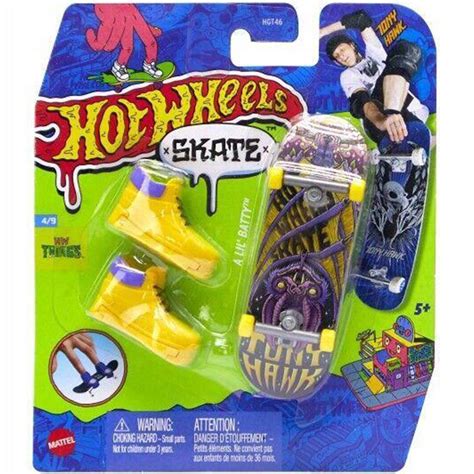 Hot Wheels Skate Tony Hawk A Lil Batty Fingerboard Cip Vel Mattel V S Rl S A J T Kshopban