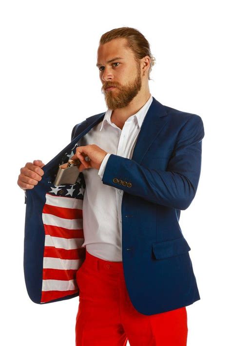 The Madison American Flag Blazer American Flag Suit Suit Prom